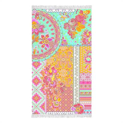 Happiness Zalipie serviette de plage
