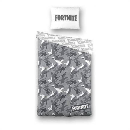 Fortnite Gris housse de couette