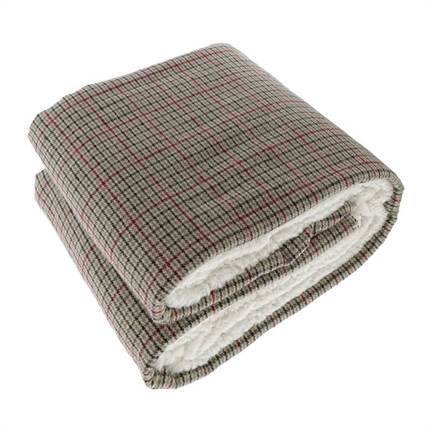 Unique Living Eton plaid polaire