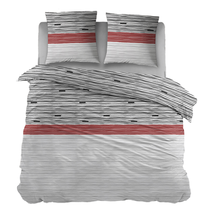 Snoozing Delfi housse de couette en flanelle