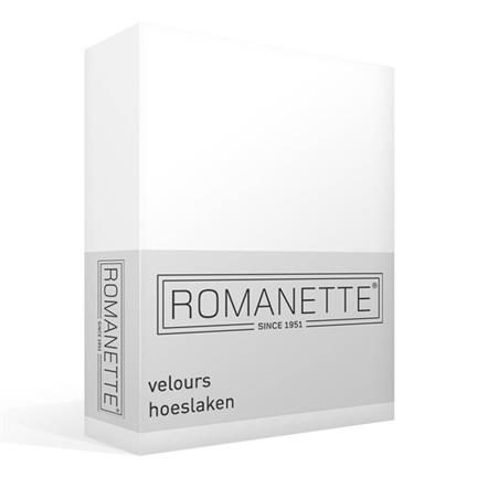 Romanette drap-housse velours