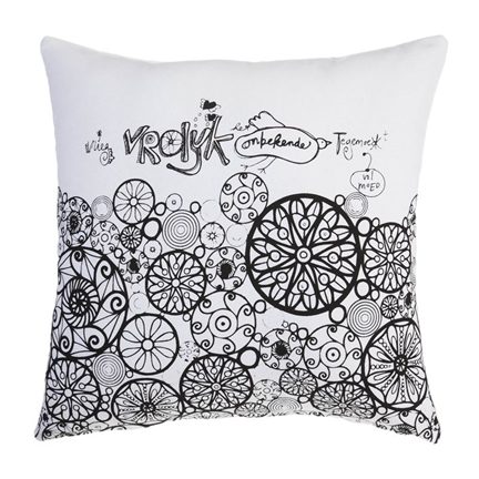 Wilma Veen Happy Circles coussin décoratif