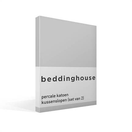 Beddinghouse taies d'oreiller percale (lot de 2)