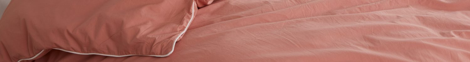 Housse de couette unie