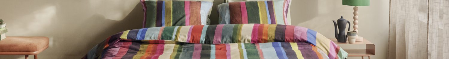 Housse de couette colorée