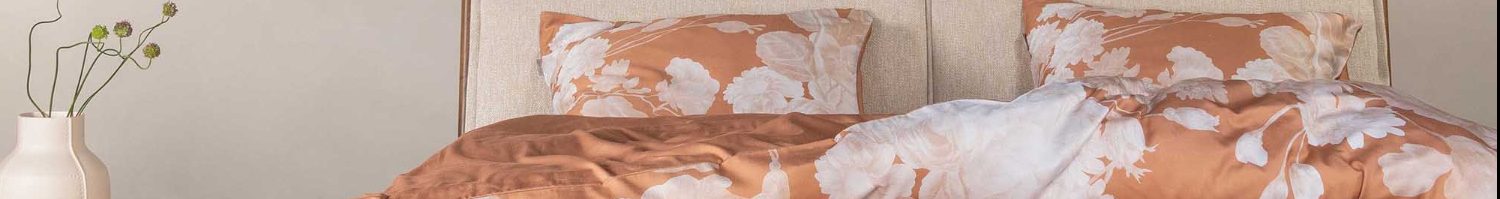 Housse de couette orange