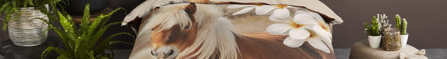 Housse de couette chevaux