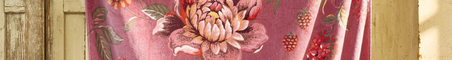 Serviette de plage fleurs