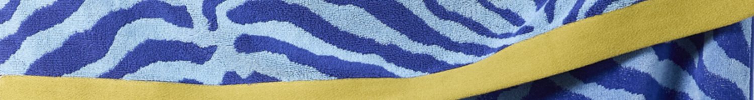 Serviette de plage bleue