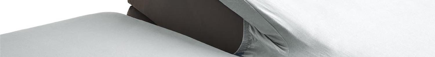 Draps-housses molleton pour lit TR 2-personnes 200x200 cm