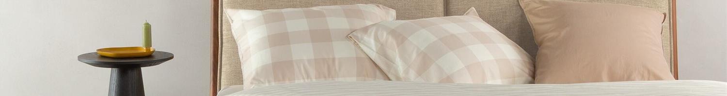 Housse de couette carreaux