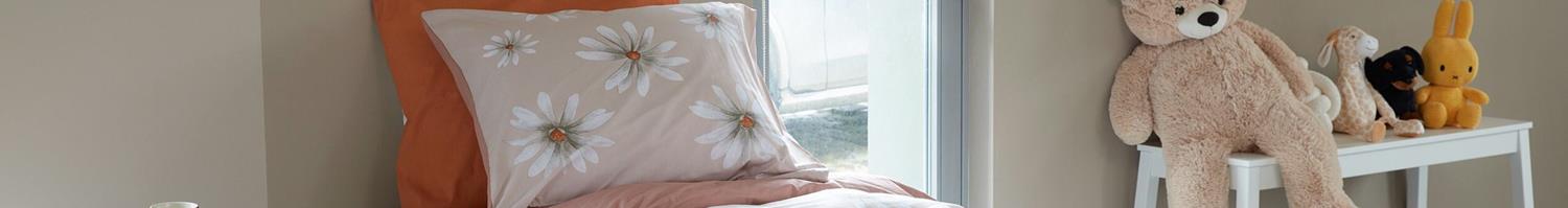 Housse de couette fleurie pour enfants