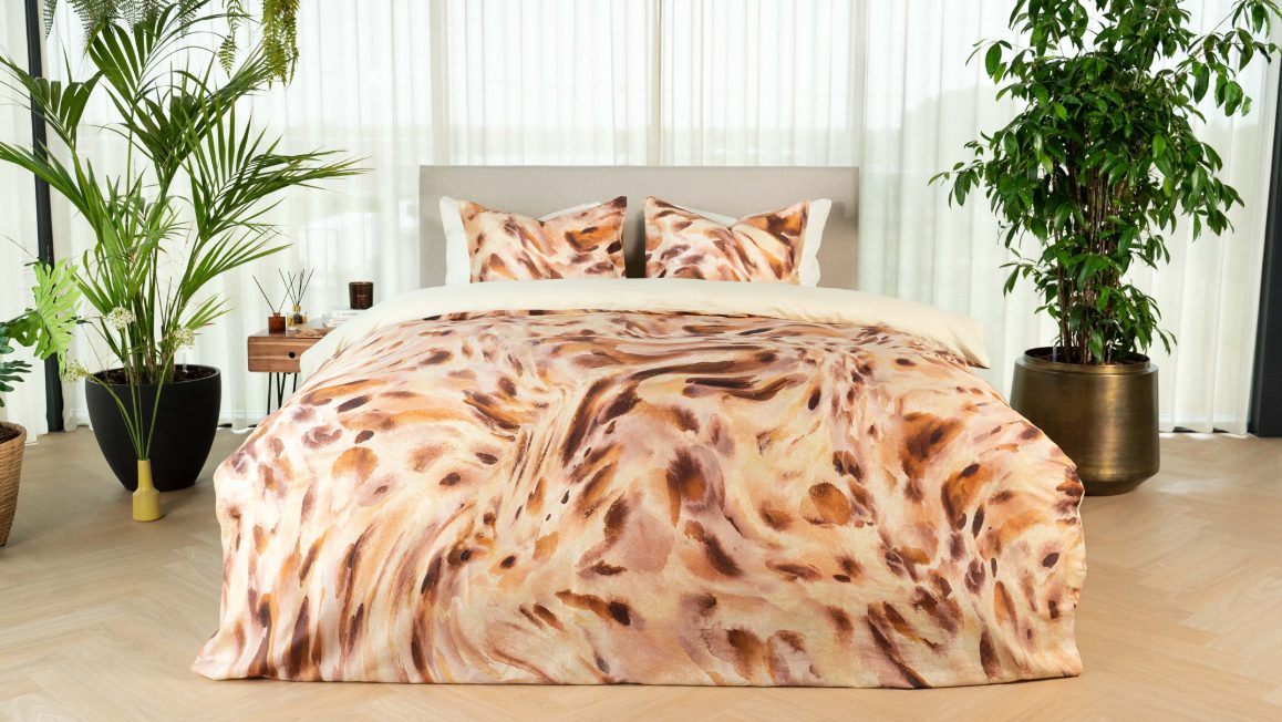 Housse de couette graphique