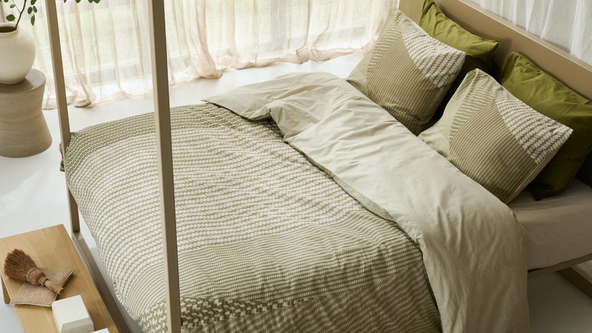 Housse de couette graphique