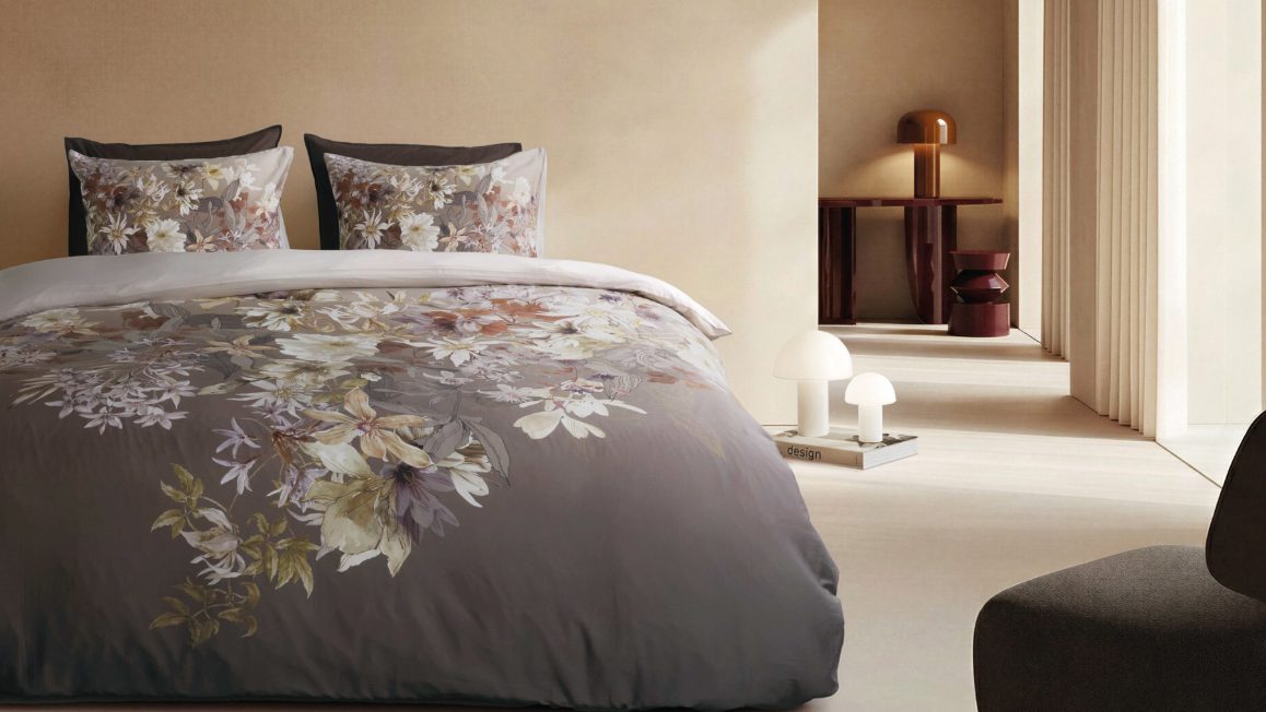 Housse de couette grise