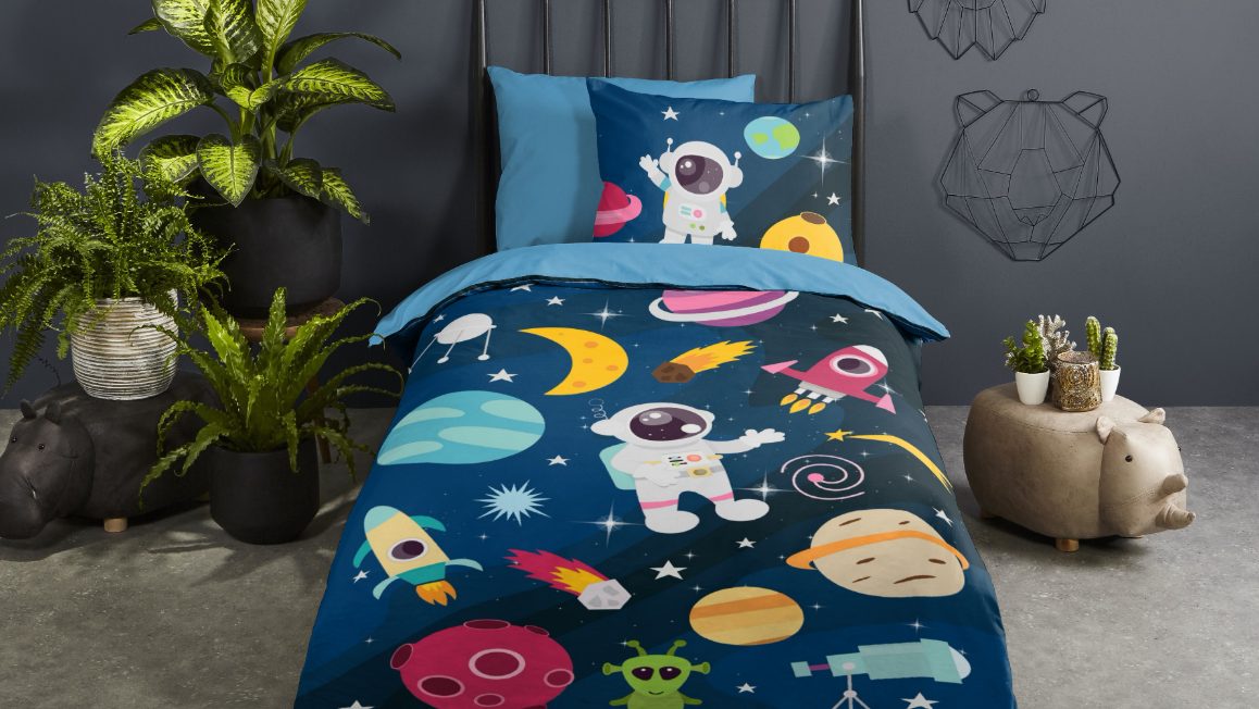 Housse de couette espace