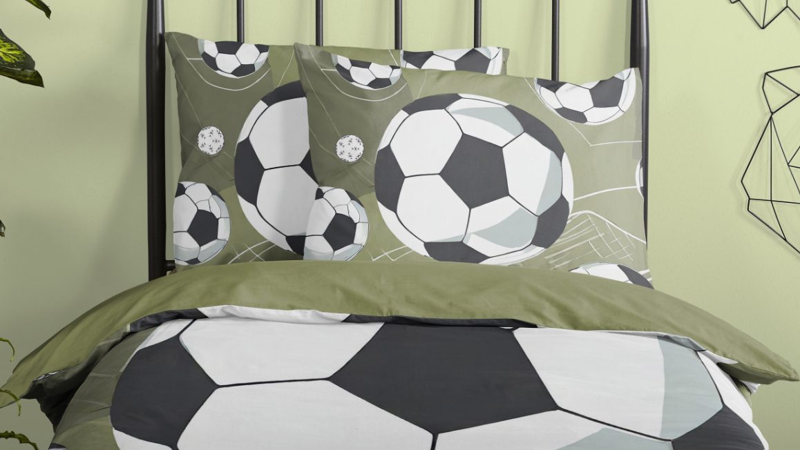 Housse de couette football