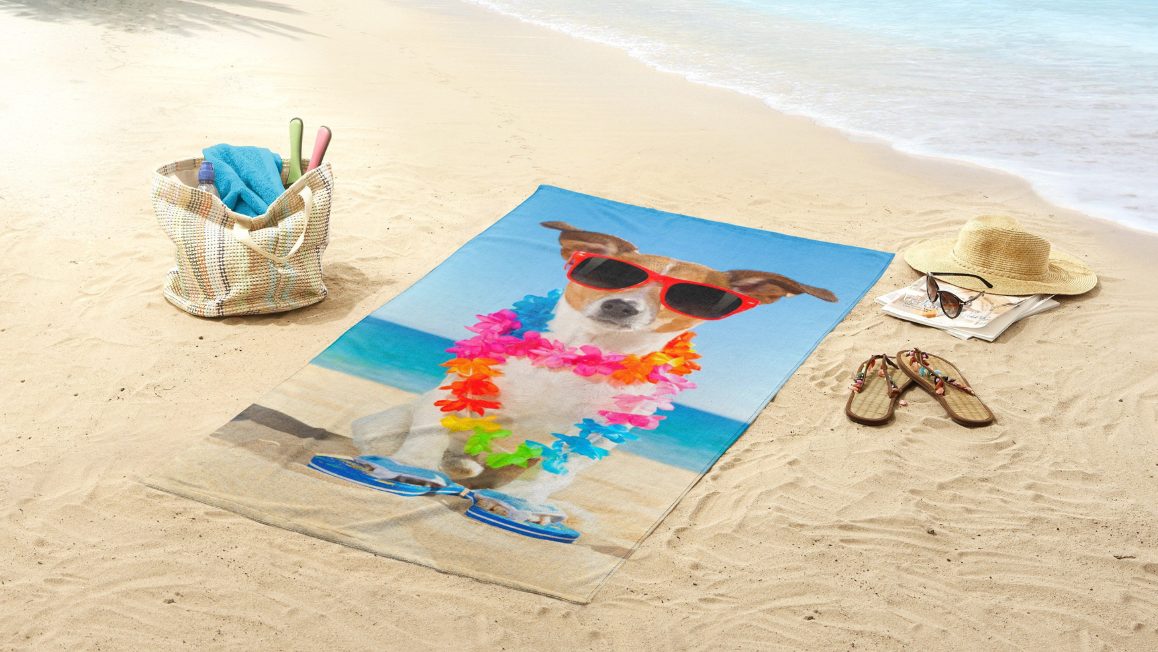 Serviette de plage enfants