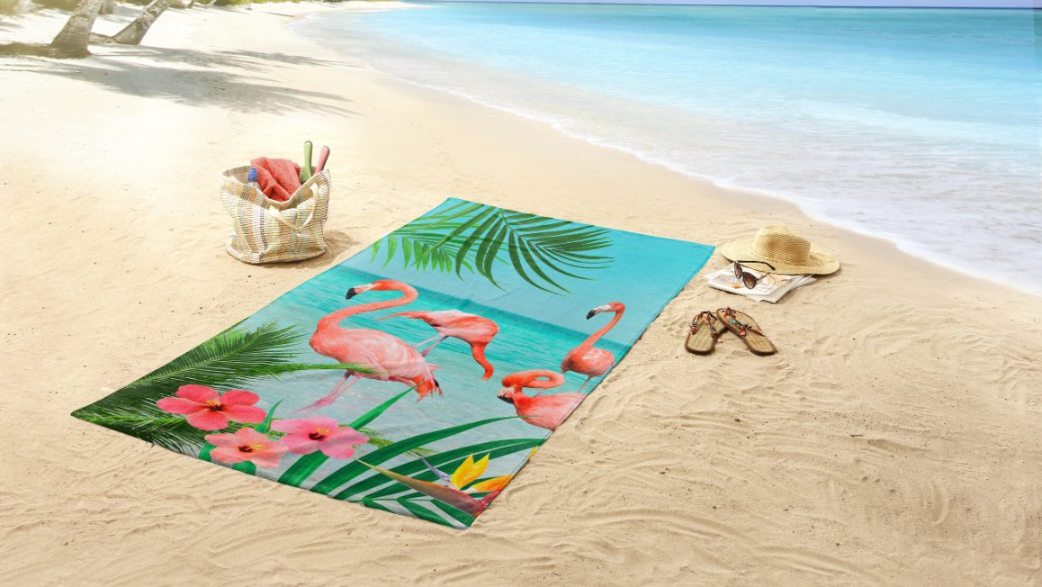 Serviette de plage animaux