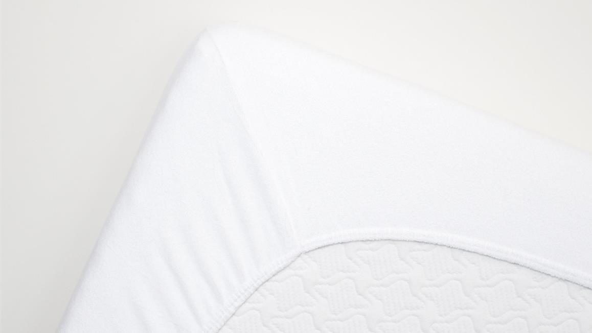Protège-matelas en tissu éponge