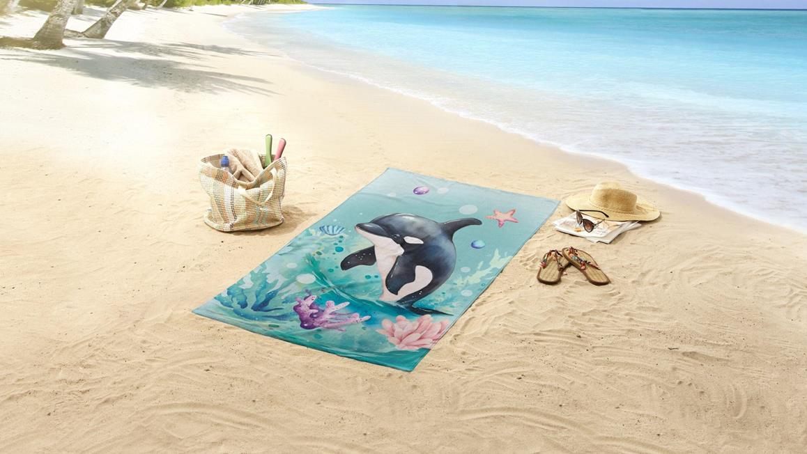 Serviettes de plage 75x150 cm