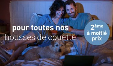 Obtenez -50% sur la 2ème housse de couette achetée