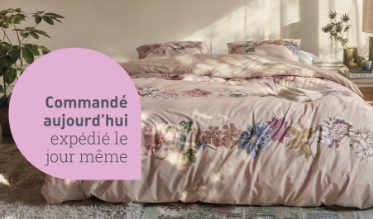 Notre gamme variée de housses de couette se décline dans de nombreux designs unis ou fantaisie, dans une myriade de couleurs. Fabriquées à partir des plus belles matières, nos parures de lit apportent confort et douceur à tous les lits, du plus petit pour enfant au plus grand lit king size.