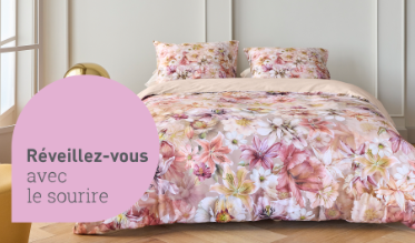 Offrez-vous une bonne nuit de sommeil avec notre sélection de housses de couette de qualité ! Confectionnées à partir des plus belles matières, en toutes les tailles et toutes les couleurs.