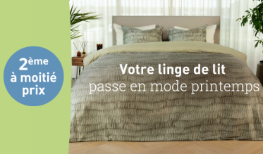 Envie de relooker la chambre à coucher ? Chez Smulderstextiles, vous profiterez de -50% de remise sur chaque 2ème housse de couette achetée. Offre valable sur toutes les housses de couette de notre assortiment, y compris les housses de couette pour lit enfant et la nouvelle collection ! Toutes les combinaisons sont possibles!