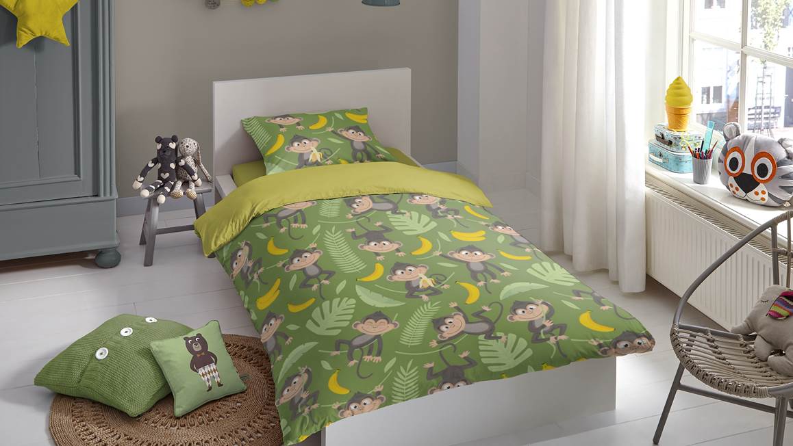 Good Morning Monkey housse de couette