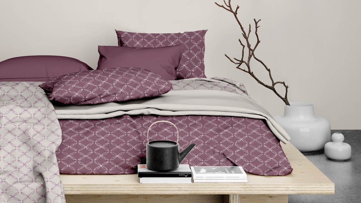 Satin d'Or Curling housse de couette