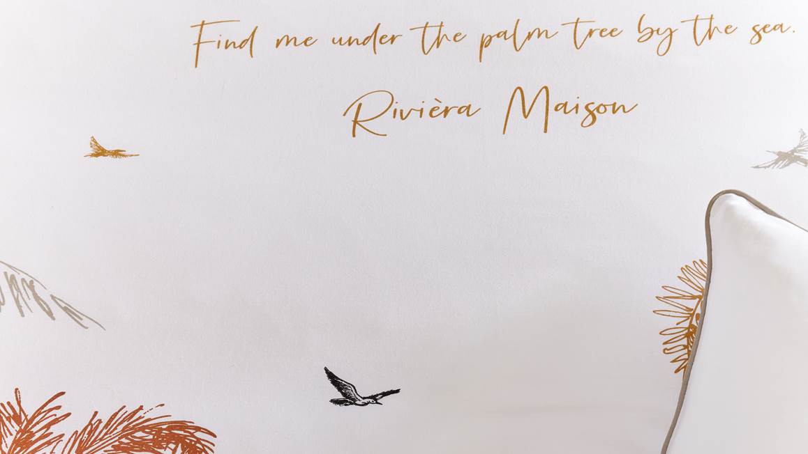 Rivièra Maison Palawan housse de couette