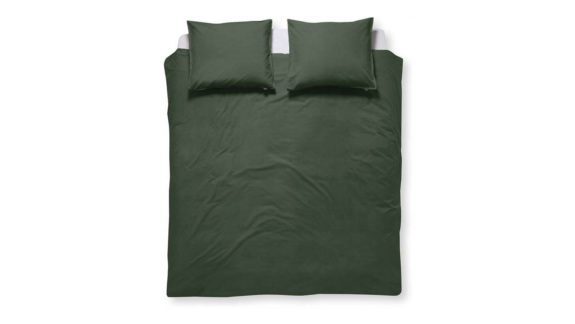 Damai Organic Birk housse de couette - Vert ...