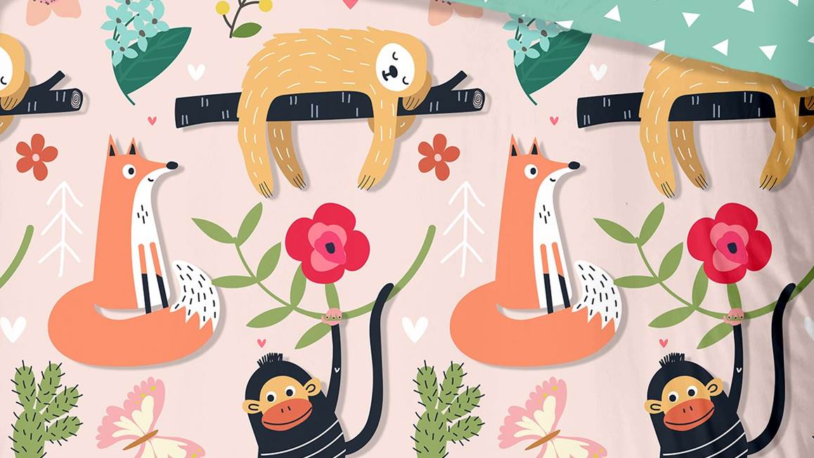 Good Morning Rigolo housse de couette