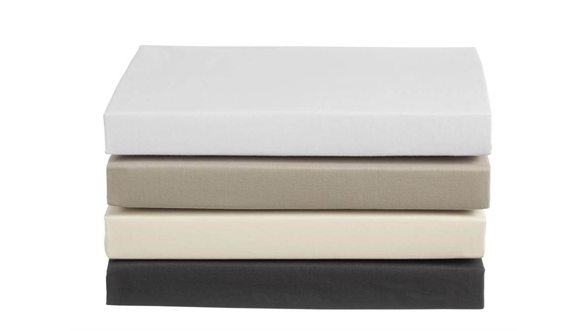Ambiante Coton Uni drap-housse surmatelas coton 57 fils