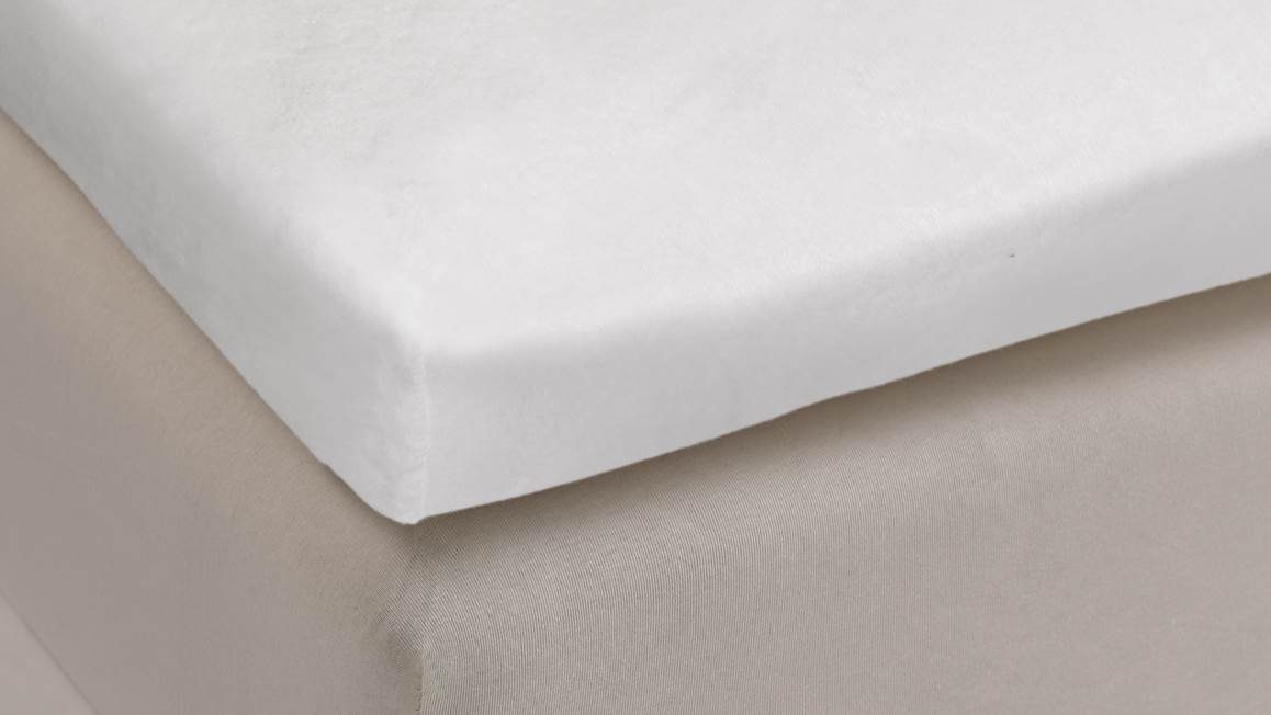 Ambiante drap-housse molleton stretch surmatelas TR en coton 
