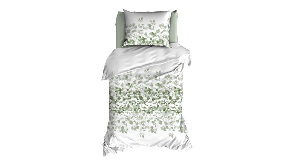 Satin d'Or Gardenia housse de couette