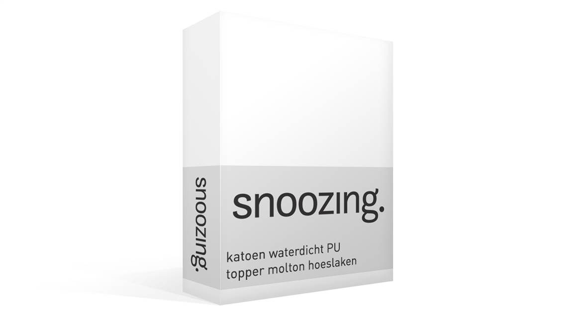 Snoozing protège-matelas surmatelas molleton coton PU imperméable