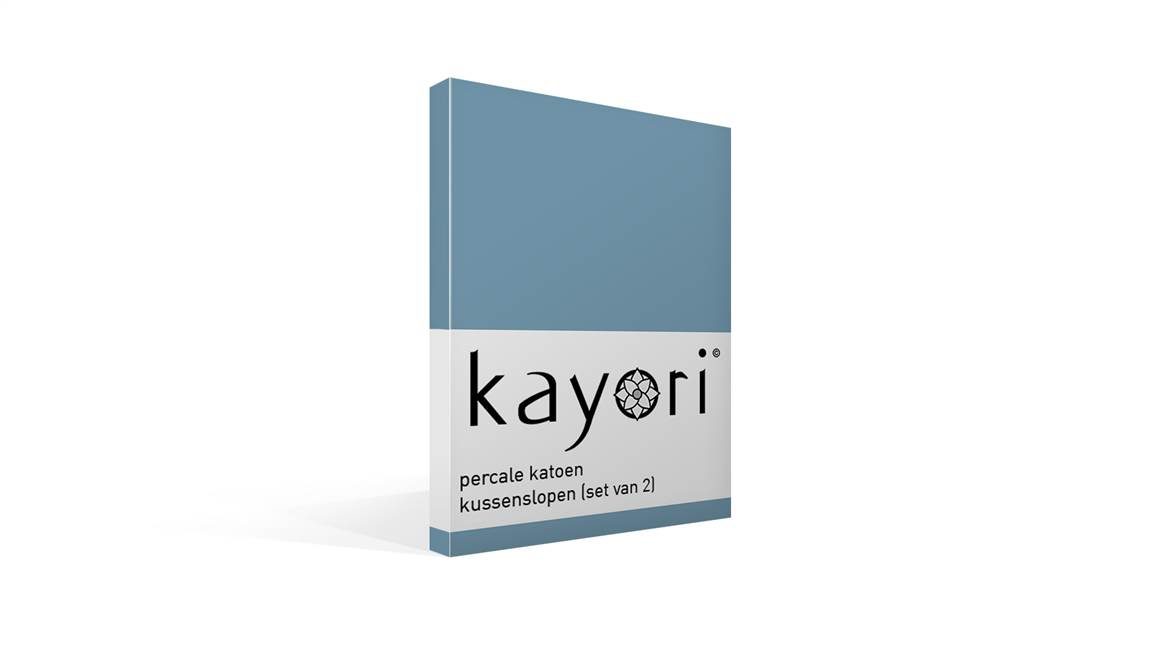 Kayori Shizu taies d’oreiller percale bio (lot de 2)