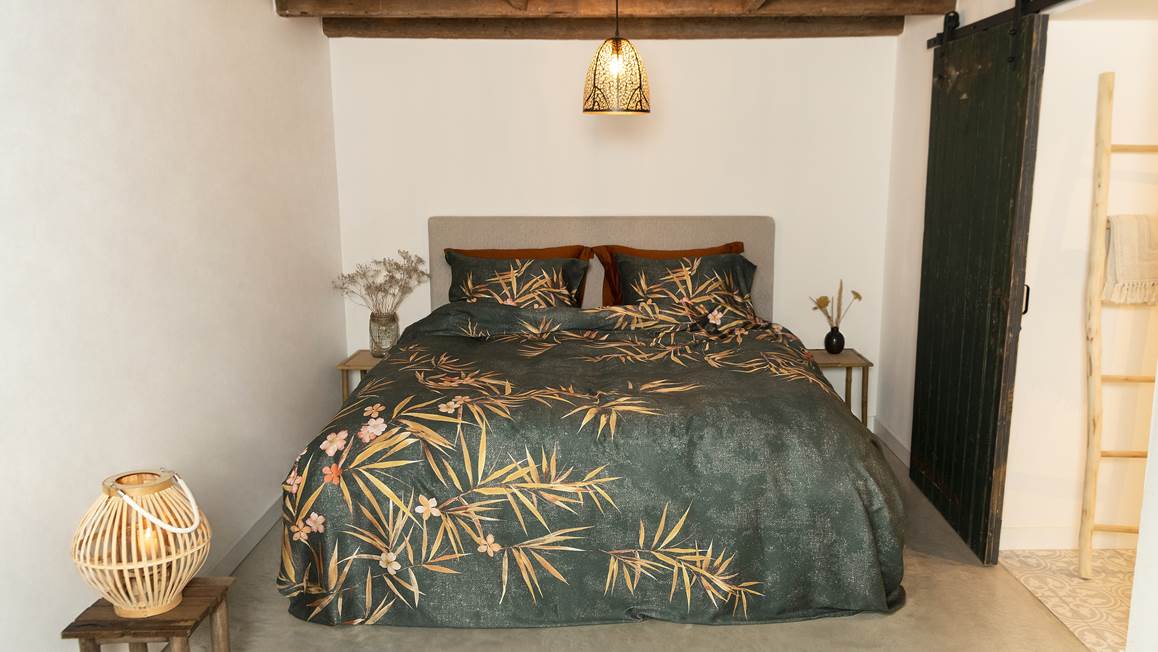 Snoozing Bambou housse de couette en flanelle