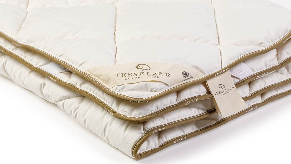 Tesselaer surmatelas en laine