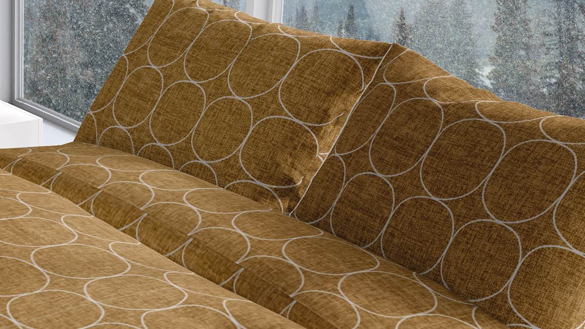 Romanette Carbonell housse de couette en flanelle