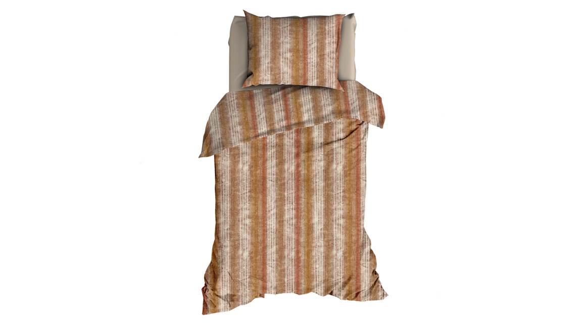 Romanette Kevin housse de couette en flanelle