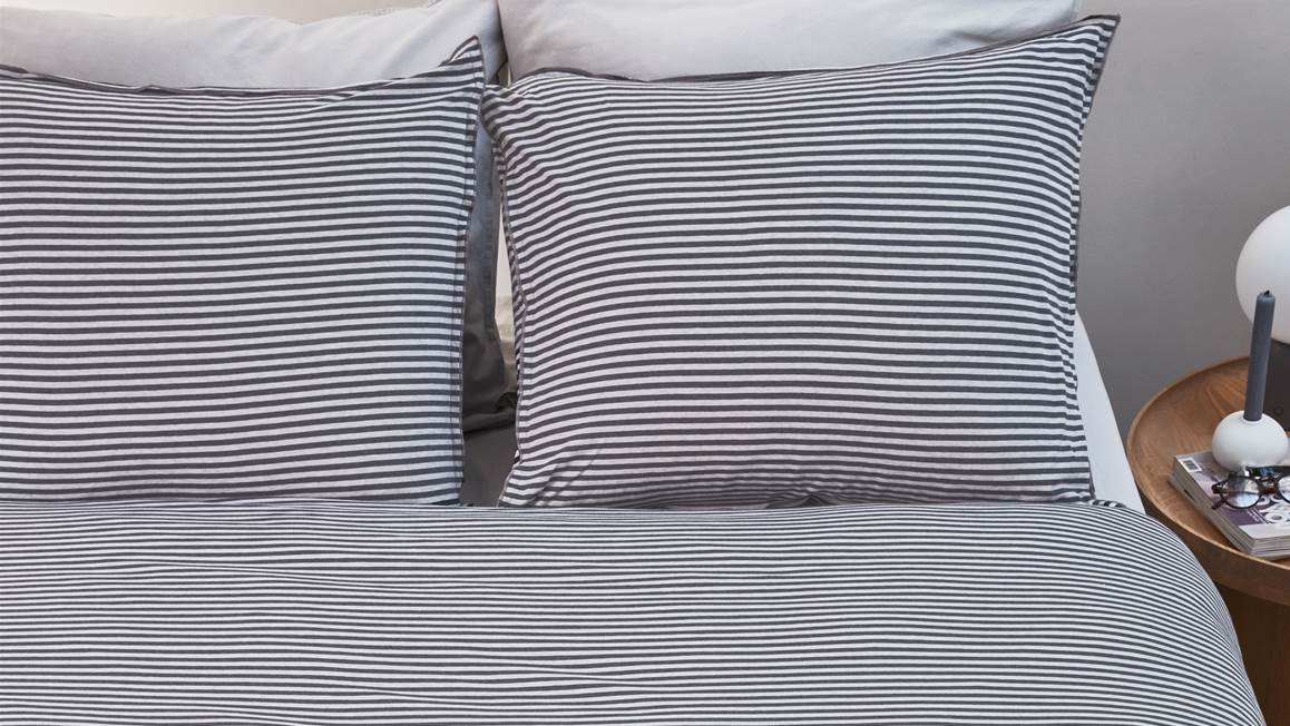 VT Wonen Cosy Rayure housse de couette