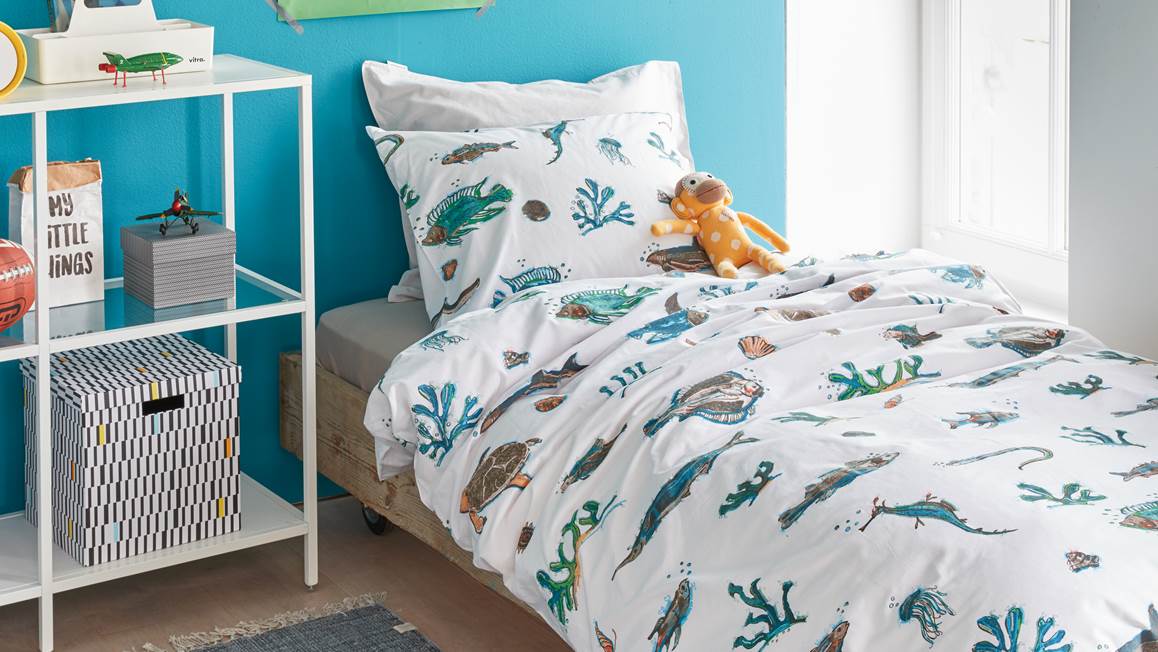 Beddinghouse Kids Au Fond de l’Océan housse de couette 