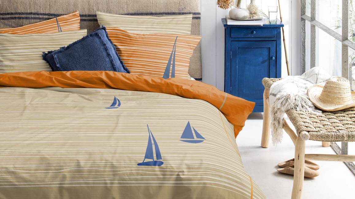 Cinderella Bateaux housse de couette