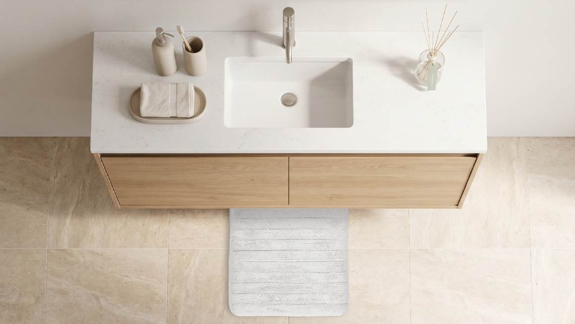 Heckettlane Vivienne tapis de bain