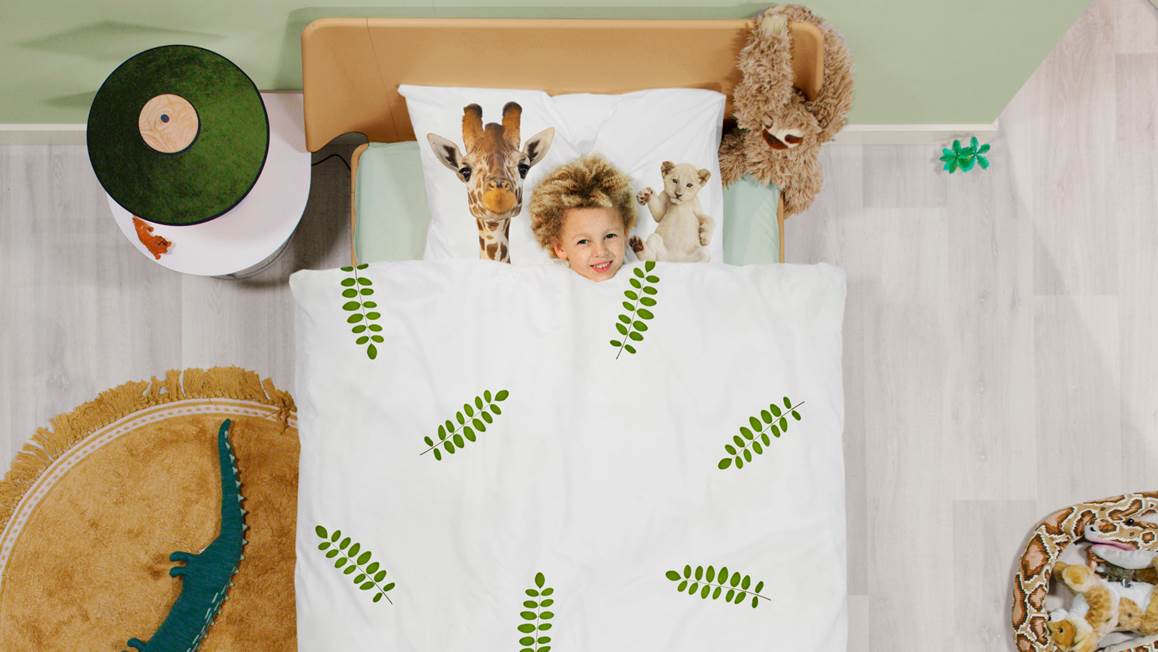 SNURK Amis Sauvages housse de couette