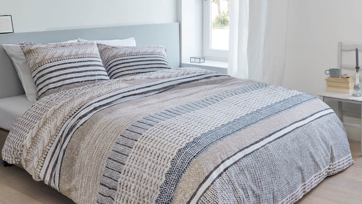 Ariadne at Home Embrasse housse de couette en flanelle