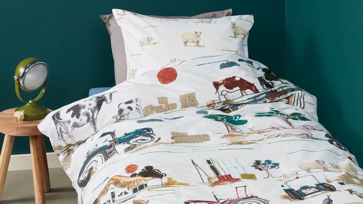 Beddinghouse Kids Vie de Ferme housse de couette en flanelle
